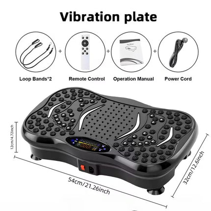 منصة اهتزاز عالية التردد بـ 99 مستوى mini crazy fit massager
