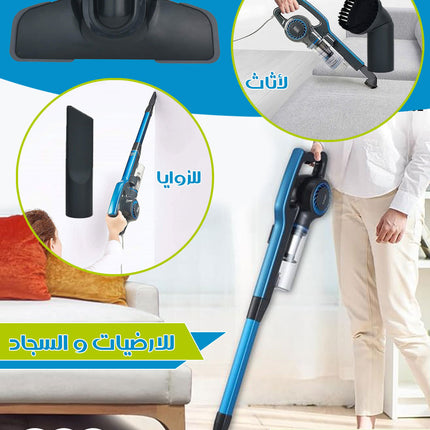 3 في 1 مكنسة كهربائية HANDHELD & STICK VACUUM CLEANER