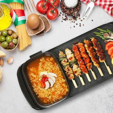 Electric Heating smarthome Grill 2in1 شواية كهربائية لتحضير الاكل