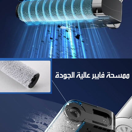 مكنسة و ممسحة شحن للتنظيف الرطب والجاف sayona Wet Dry Vacuum Cleaner Vacuum and MopSVC-2455