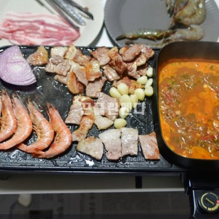 Electric Heating smarthome Grill 2in1 شواية كهربائية لتحضير الاكل