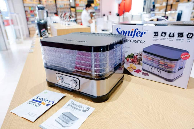 مجفف الفواكة والخضروات Sonifer 5 طبقات