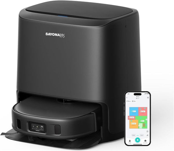 مكنسة روبوت ذكية Sayona Reboot IQ Robot Vac
