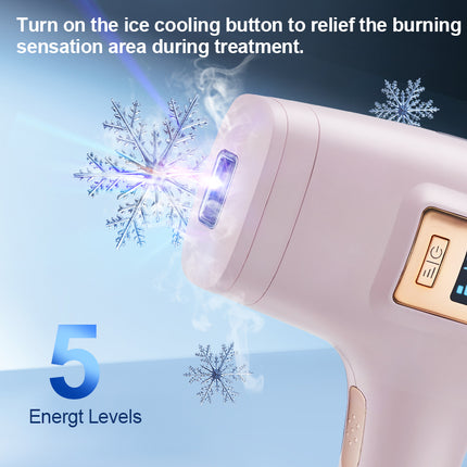 جهاز الليزر الثلجي ماركة ENZO Ice Laser Hair Removal