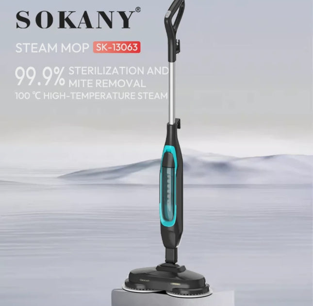 ممسحة البخار الدواره المزدوجة  من SOKANY