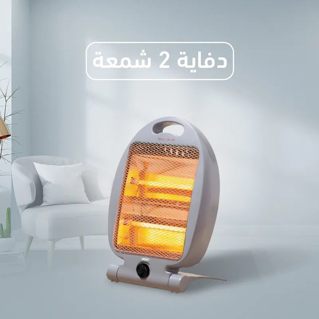 صوبة كهربائية مكتبيه  شمعتين