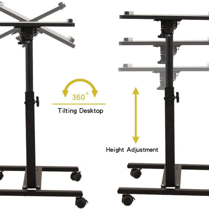 طاولات خاصة للاب توب و الاكل بجانب السرير folding computer desk