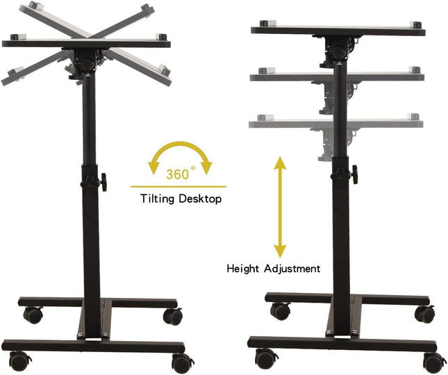 طاولات خاصة للاب توب و الاكل بجانب السرير folding computer desk