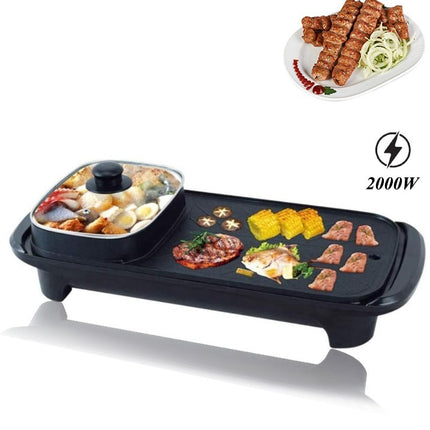 Electric Heating smarthome Grill 2in1 شواية كهربائية لتحضير الاكل
