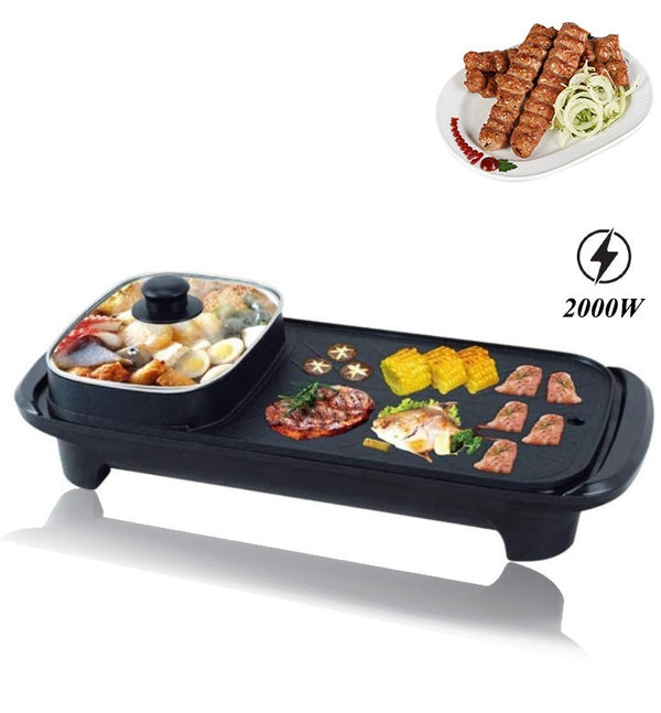 Electric Heating smarthome Grill 2in1 شواية كهربائية لتحضير الاكل