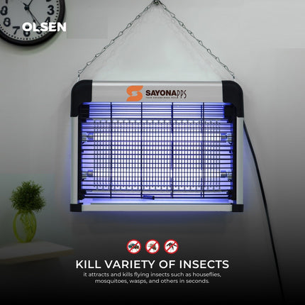 قاتل الحشرات الكهربائي باستطاعة 16 وات SAYONA Fly And Insect Killer