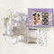 Vanity mirror lights with packaging, bulbs, and instructions on a white background