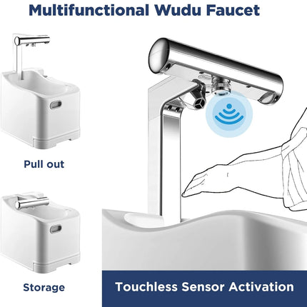 جهاز الوضوء الذكي مع حساس Smart Wudu Washer Device